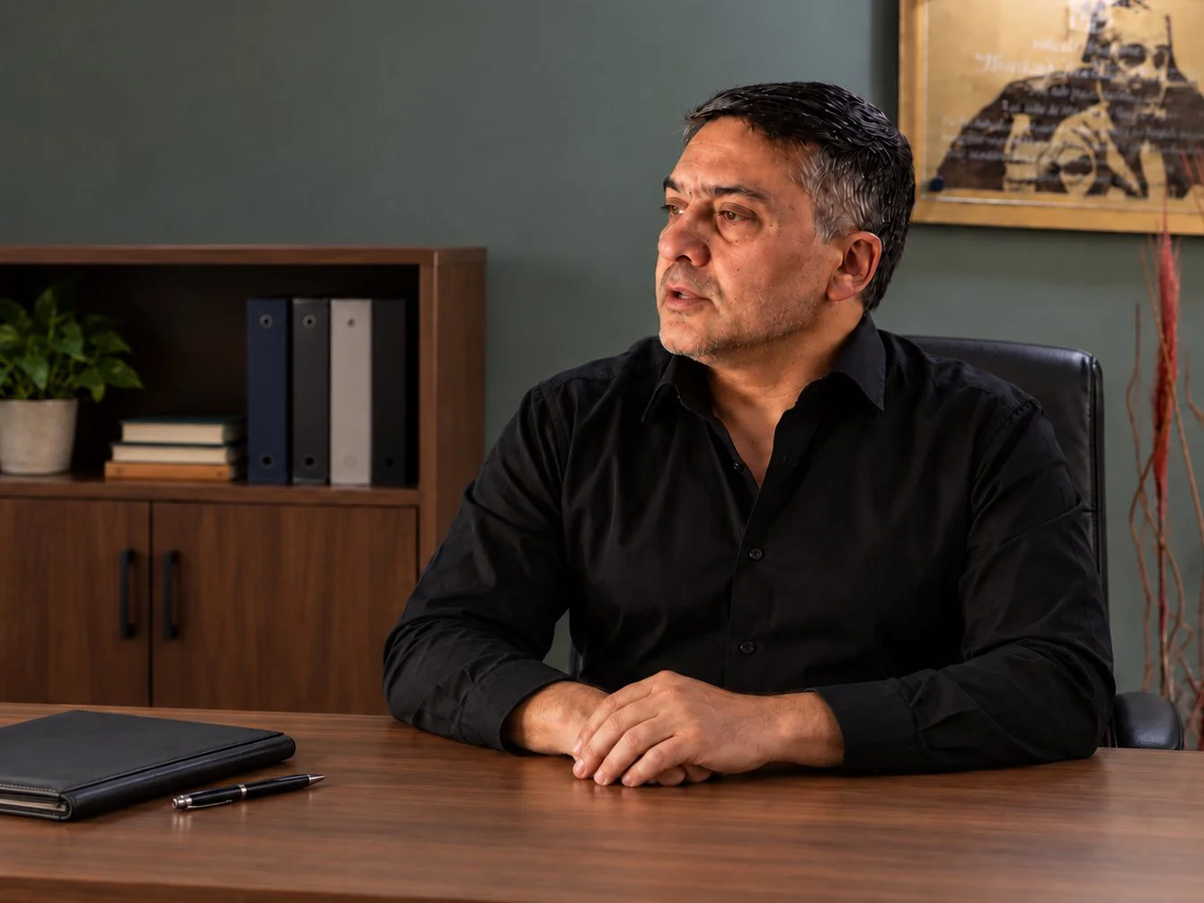 Jorge Verón hablando